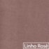 Recamier Azura 140cm com Almofada Lado Direito Linho Rosê - Amarena Móveis