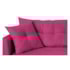 Recamier Azura 160cm com Almofada Lado Direito Suede Pink - Amarena Móveis