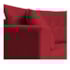 Recamier Azura 160cm com Almofada Lado Direito Suede Vermelho - Amarena Móveis