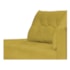 Recamier Azura 160cm com Almofada Lado Esquerdo Suede Amarelo - Amarena Móveis