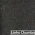 Recamier Azura 185cm com Almofada Lado Esquerdo Linho Chumbo - Amarena Móveis