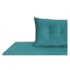 Recamier Azura 185cm com Almofada Lado Esquerdo Suede Azul Turquesa - Amarena Móveis
