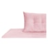 Recamier Azura 185cm com Almofada Lado Esquerdo Suede Rosa Bebê - Amarena Móveis