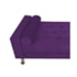 Recamier Divã Félix Baú 160 cm Estofado Luiz XV Sofá Suede Roxo Para Sala de Estar Consultório Quarto Recepção Escritório - AM Decor