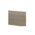 Recamier Divã Morabe P04 140 cm Suede Bege TCA 941 - Amarena Móveis