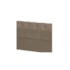 Recamier Divã Morabe P04 140 cm Suede Marrom Claro TCA 945 - Amarena Móveis