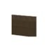 Recamier Divã Morabe P04 140 cm Suede Marrom TCA 942 - Amarena Móveis