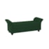 Recamier Divã Morabe P04 140 cm Suede Verde TCA 947 - Amarena Móveis