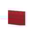 Recamier Divã Morabe P04 140 cm Suede  Vermelho TCA 53 - Amarena Móveis