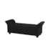Recamier Divã Morabe P04 195 cm Suede Preto TCA 944 - Amarena Móveis