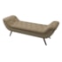 Recamier Divã Odessa P04 140 cm Suede Bege TCA 941 - Amarena Móveis