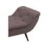 Recamier Divã Odessa P04 140 cm Suede Rosê TCA 949 - Amarena Móveis