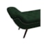 Recamier Divã Odessa P04 140 cm Suede Verde TCA 947 - Amarena Móveis