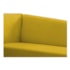 Recamier Divã Valéria 140cm Lado Direito Suede Amarelo - Amarena Móveis