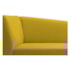 Recamier Divã Valéria 140cm Lado Direito Suede Amarelo - Amarena Móveis
