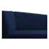 Recamier Divã Valéria 140cm Lado Direito Suede Azul Marinho - Amarena Móveis