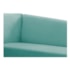 Recamier Divã Valéria 140cm Lado Direito Suede Azul Tiffany- Amarena Móveis