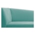 Recamier Divã Valéria 140cm Lado Direito Suede Azul Tiffany- Amarena Móveis