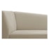 Recamier Divã Valéria 140cm Lado Direito Suede Bege - Amarena Móveis