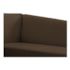 Recamier Divã Valéria 140cm Lado Direito Suede Marrom - Amarena Móveis