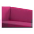 Recamier Divã Valéria 140cm Lado Direito Suede Pink - Amarena Móveis