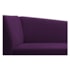 Recamier Divã Valéria 185cm Lado Direito Suede Roxo - Amarena Móveis