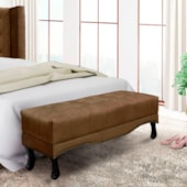 Recamier Egito SPZ 160cm Suede Caramelo