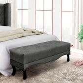 Recamier Egito SPZ 160cm Suede Cinza