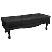 Recamier Egito SPZ 160cm Suede Preto