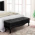 Recamier Egito SPZ 160cm Suede Preto