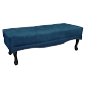 Recamier Egito SPZ 160cm Veludo Azul Marinho