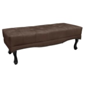 Recamier Egito SPZ 160cm Veludo Marrom