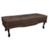 Recamier Egito SPZ 160cm Veludo Marrom