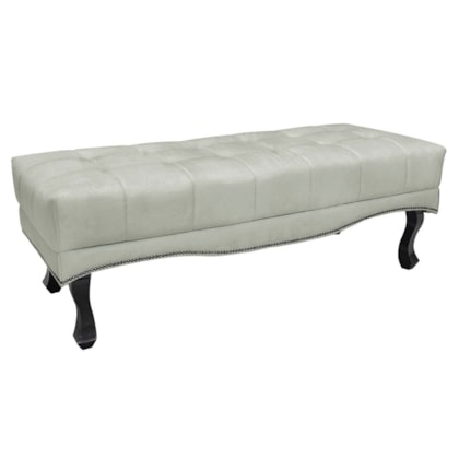 Recamier Egito SPZ 160cm Veludo Prata