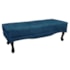 Recamier Egito SPZ 195cm Veludo Azul Marinho