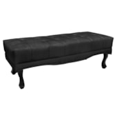 Recamier Egito SPZ 195cm Veludo Preto