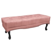 Recamier Egito SPZ 195cm Veludo Rosa