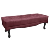 Recamier Egito SPZ 90cm Veludo Vinho