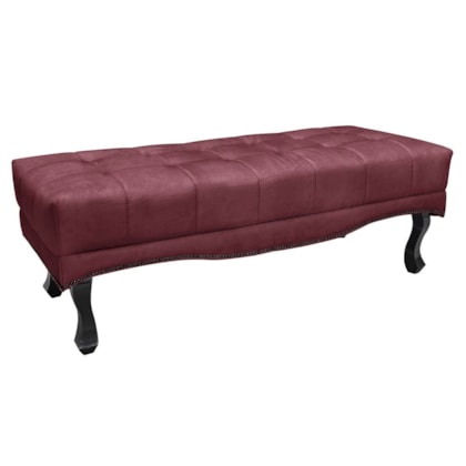 Recamier Egito SPZ 90cm Veludo Vinho
