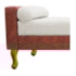 Recamier Félix Casal 140cm Corano Nozes e Linho Bege - AM Decor