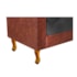 Recamier Félix Casal 140cm Corano Nozes e Linho Chumbo - AM Decor