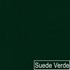 Recamier Heitor 185cm com Almofada Lado Direito Suede Verde/Vermelho