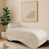 Recamier Luxo conforto Max 140cm Bouclé Bege
