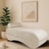 Recamier Luxo conforto Max 140cm Bouclé Bege