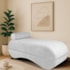 Recamier Luxo conforto Max 140cm Bouclé Branco