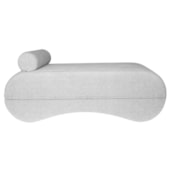 Recamier Luxo conforto Max 140cm Bouclé Branco