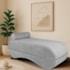 Recamier Luxo conforto Max 140cm Bouclé Cinza