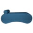 Recamier Luxo conforto Max 140cm Linho Azul Royal