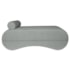 Recamier Luxo conforto Max 140cm Linho Cinza Claro