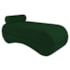 Recamier Luxo conforto Max 140cm Linho Verde